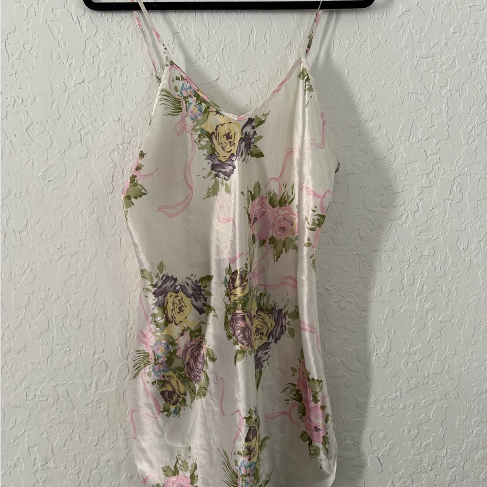 Y2K LA Intimates Floral Slip